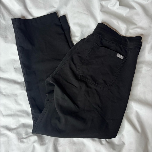 Figs Black Livingston Scrub Pants - Picture 1 of 5